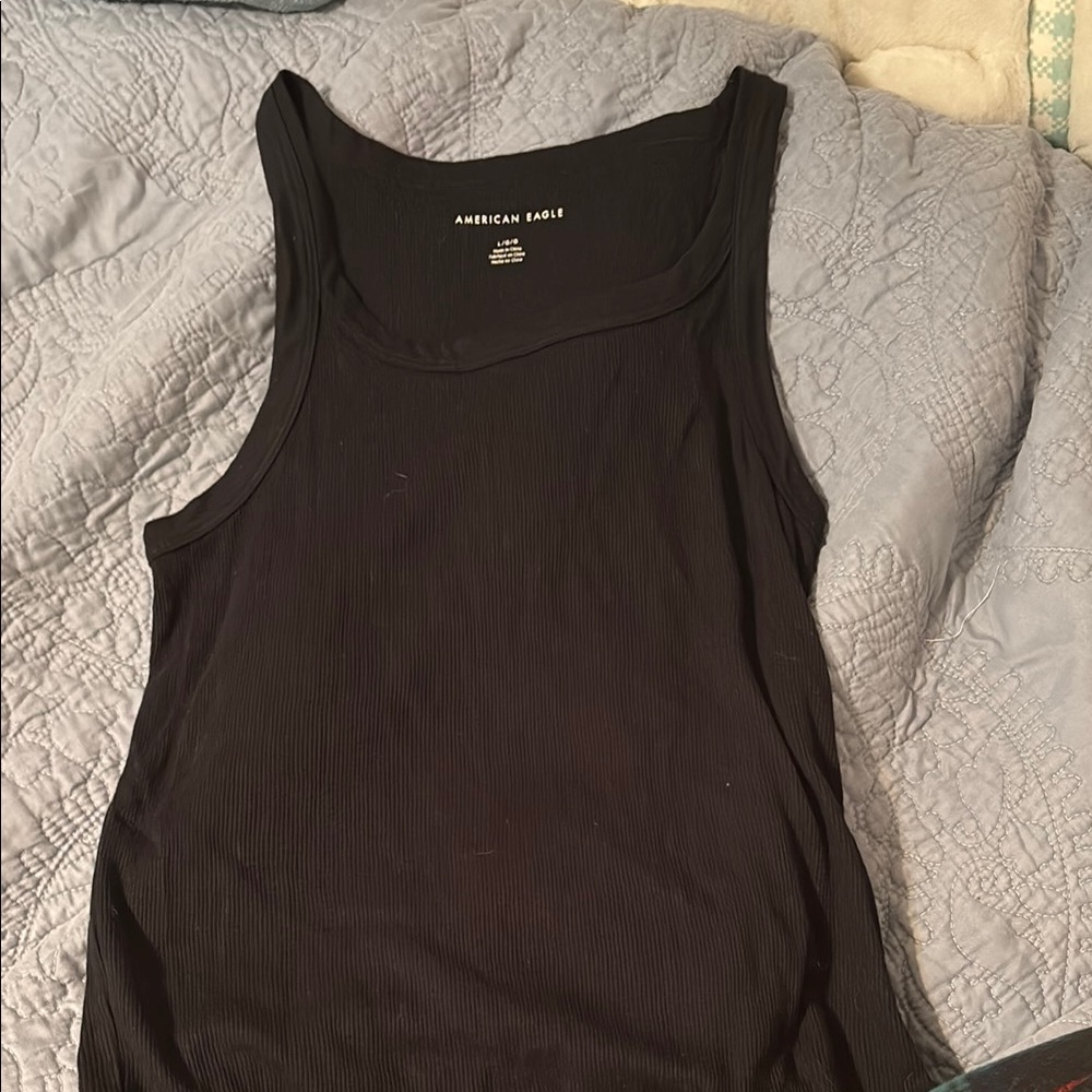 American Eagle Outfitters Classic Black Tank Top